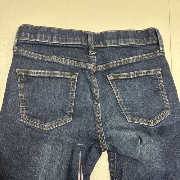 Old Navy Kids 360 Stretch Slim Jeans Boys Size 10 Distressed Blue Denim - Picture 4 of 13